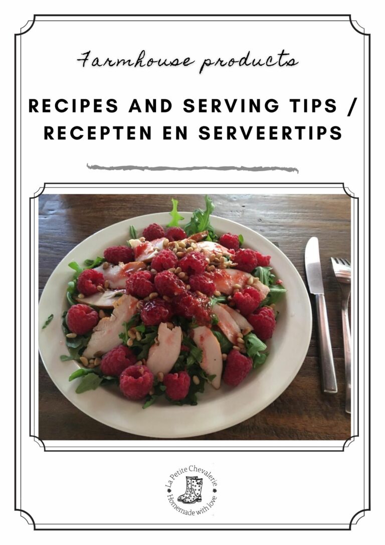 Recipes and serving tips / Recepten en serveertips